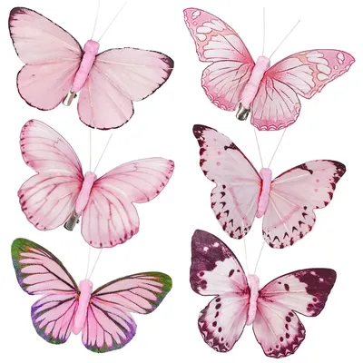 Immagine prodotto di Omgoods - Farfalle di carta - Set di 12 pezzi, ideali per decorazioni e feste