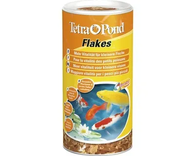 Productafbeelding van TetraPond® Vlokkenvoer voor kleine vissen, geschikt voor vijvers, 1000 ml