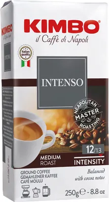 Produktbild von Kimbo 03KIM004, 250 g, Kaffee, Tasche