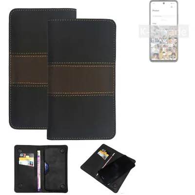 Produktbild von K-S-Trade Hülle Handyhülle kompatibel mit Huawei P Smart 2021 Schutzhülle Walletcase Bookstyle Tasche Schutz Case Handytasche Wallet Cover