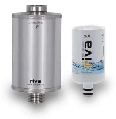 Produktbild von riva Multi SLIM Duschfilter | Bakterien- und Legionellenfilter