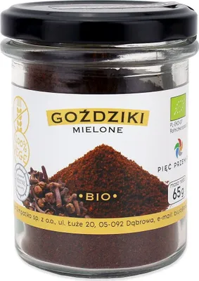 Produktbild von GLUTENFREIE -GEMAHLENE NELLKEN 65 g – PIĘĆ PRZEMIAN