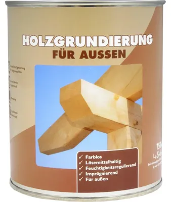 Produktbild von Wilckens Holzgrundierung Farblos 750ml 11201000050