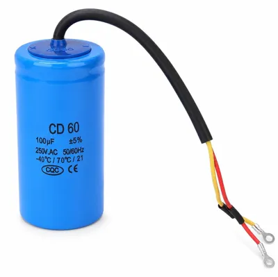 CD60 Motor-Kondensator 250 V 100 µF für Haushaltsgeräte