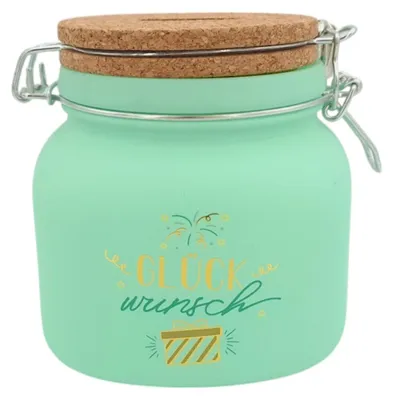 Produktbild von Sparglas Glückwunsch