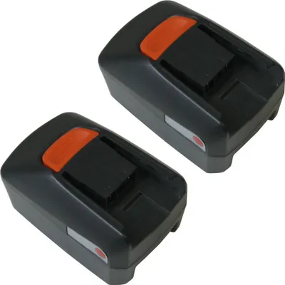 Produktbild von 2x Trade-Shop Premium Li-Ion Akku, 14,4V / 4000mAh / 58Wh ersetzt Fein B14A.164.01, 92604164020 für Fein  ABLK 1.3, ABS 14, ASCM 14, ASCS 4.8 set, ASM 14-4, ASW 14-10