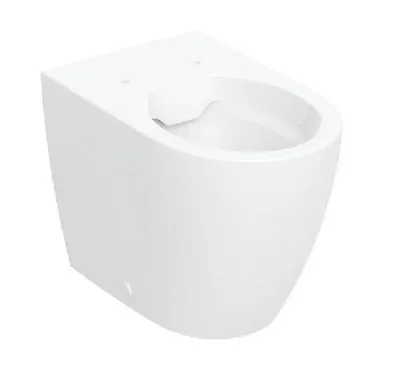 Zdjęcie produktu dla Geberit iCon - WC stojące, odpływ poziomy, Rimfree, KeraTect, biały 502.382.00.8