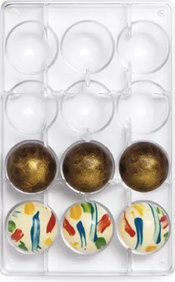 Produktbild von Professionelle Schokoladenform HALF-INCHocolate fi=5 cm