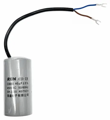 CBB60 Motorstartkondensator 40uF 450V AC 50/60Hz
