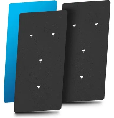 Image de Filtre en mousse pour sèche-linge, dimensions 230x115x14 mm, type 1, compatible avec les marques Bauknecht, Privileg et Whirlpool, lot de 2 pièces