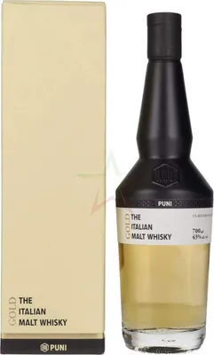 Produktbild von Puni GOLD The Italian Malt Whisky 43,00 %  0,70 Liter