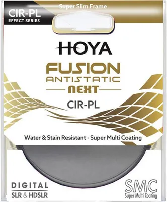Immagine prodotto di Filtro polarizzatore circolare antistatico HOYA Fusion Next da 52 mm