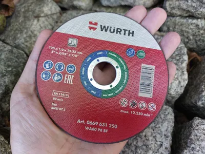 Produktbild von Wurth REDSTRIPE Trennscheibe für Stahl Edelstahl 125mm