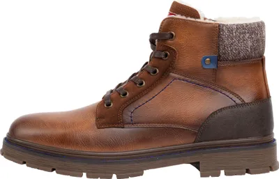 Produktbild von Nebulus Winterstiefel mit Teddyfell-Futter LEVI Herren, warme und praktische Stiefel , Übergangsschuhe , P5886 - Herren, hellbraun-blau, 47