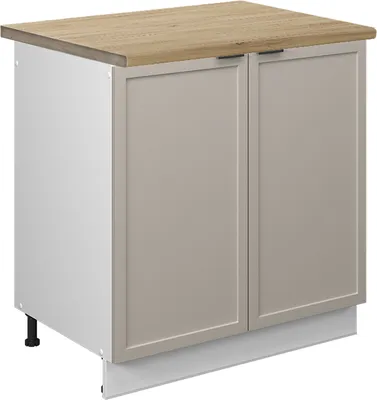 Productafbeelding van Wastafelkast Vicco Fame-Line GrijsBeige 80 cm , WB Eik, Model 50400