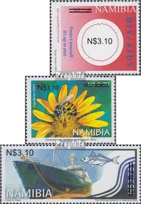 Produktbild von Briefmarken Namibia - Südwestafrika 2006 Mi 1184-1186 (kompl.Ausg.) postfrisch Freimarken