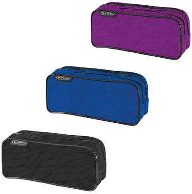 Produktbild von Herlitz 10679710, Weiches Federmäppchen, Nylon, Gemischte Farben, Abbildung, Kind, Uni