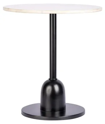 Imagen del producto de Mesa de centro Gordon de mármol blanco y hierro