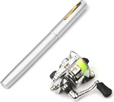 Obrázek produktu pro Kapesní skládací rybářský prut Combo Mini Pen Fishing Rod Kit Teleskopický rybářský prut Spinning Reel Combo Kit