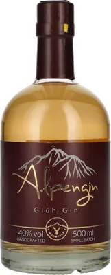 Image de Alpengin Small Batch Handcrafted Glüh Gin 40% Vol. 0,5l