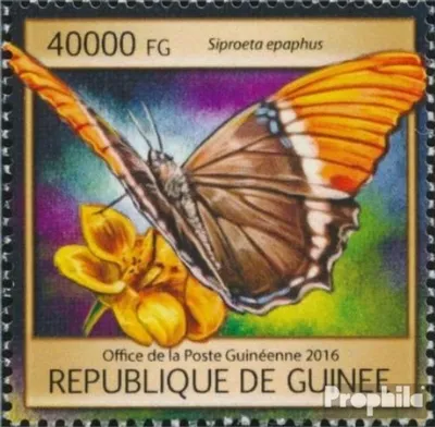 Produktbild von Briefmarken Guinea 2016 Mi 11790 (kompl. Ausgabe) postfrisch Schmetterlinge