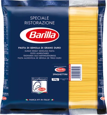 Produktbild von 3x Pasta Barilla - Ristorante - Spaghettini N.3 - 5kg - Italienische Nudeln