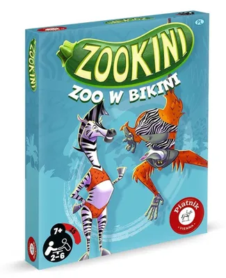 Produktbild von Zookini Kartenspiel - Tiere in Badeanzügen entdecken!