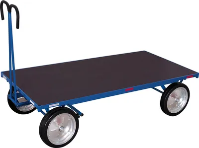 Produktbild von VARIOfit Handpritschenwagen ohne Bordwand mit Vollgummibereifung 2000x1000mm