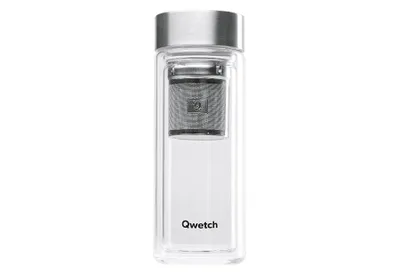Produktbild von QWETCH Teezubereiter Glas Tea2Go 320ml Edelstahl