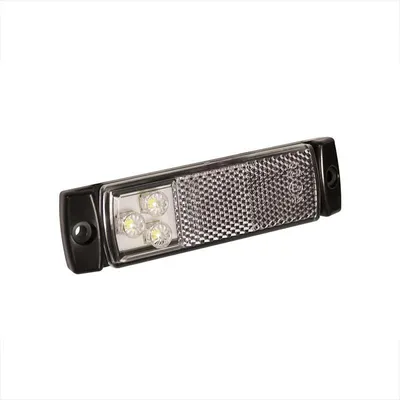 Image de Feu de position avant 12/24V blanc 126x30mm LED