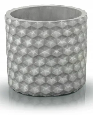 Produktbild von Polnix Übertopf Keramik 14,8 cm Grau Modern
