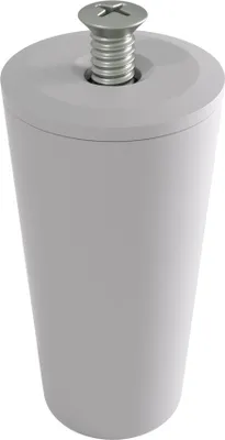 Produktbild von BAUHELD® Rolladenstopper 40mm [ Germany] 8 Stück für Rolladenpanzer - Hellgrau