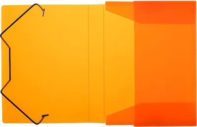 Produktbild von Heftbox / DIN A5 / aus PP / Farbe: transluzent orange