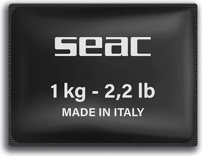 Zdjęcie produktu dla Seacsub Soft Weight Czarny 1 kg Czarny 1 kg