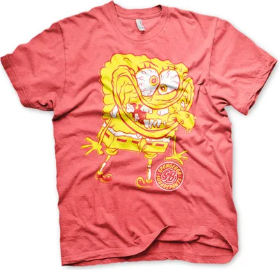 Produktbild von Spongebob Squarepants - Weird T-Shirt - Medium - RedHeather