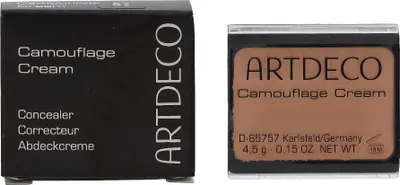 Produktbild von ARTDECO 492.5, PARAFFINUM LIQUIDUM (MINERAL OIL), PARAFFIN, HYDROGENATED POLYISOBUTENE, OCTYLDODECANOL,..., Nach dem Befeuchten des Gesichts mit einem Spatel eine kleine Menge der undurchsichtigen Foundation auftragen...