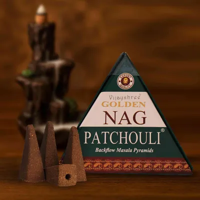 Produktbild von Räucherkegel & Räucherpyramiden Patchouli (10 Stk) – Räucherwerk Balance