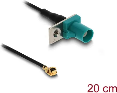Zdjęcie produktu dla DELOCK Antennenkabel FAKRA Z Stecker zu MHF  I Stecker 1,13