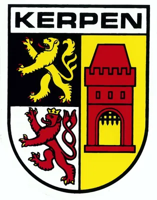 Produktbild von Aufkleber Wappen Kerpen 115 x 90 mm