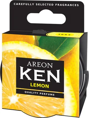 Immagine prodotto di Originale Areon KEN Profumo auto Latta fragranza Albero deodorante Coperchio Limone