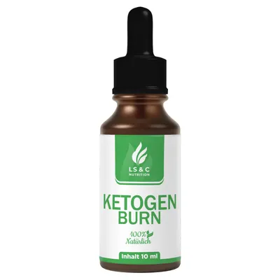 Produktbild von LS & C Nutrition | Ketogen Burn | Für eine kohlenhydratarme Ernährung | Tropfenform