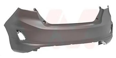 Image de Pare-chocs arrière VAN WEZEL pour FORD Fiesta Mk7 (berline) et fourgon