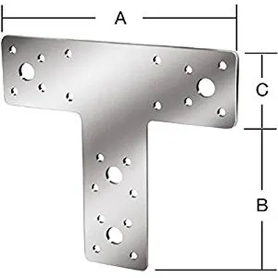 Zdjęcie produktu dla Flachverbinder T 160x98x45mm