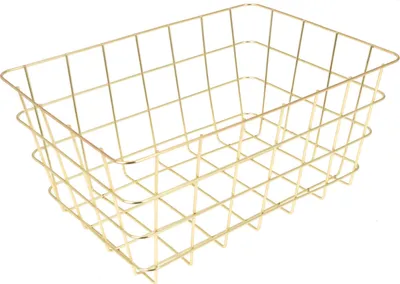 Produktbild von EXCELLENT HOUSEWARE Obstkorb Gemüsekorb Aufbewahrungskorb Drahtkorb Schüssel in GOLD