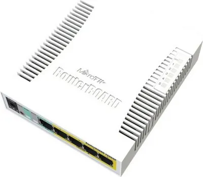 Zdjęcie produktu dla MikroTik RouterBOARD RB260GSP - przełącznik - 6 portów - zarządzany