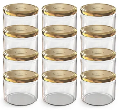 Immagine prodotto di Barattoli per conserve con coperchio a vite, 280 ml