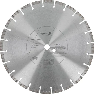 Obrázek produktu pro PRODIAMANT diamantový řezací kotouč 350 mm beton Laser Turbo B711 otvor 20 mm