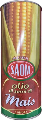 Produktbild von 3x Saom Olio di Semi di Mais Maiskeimöl Küchenöl Speiseöl Frittieröl dose 1Lt 100% Italienisches Öl