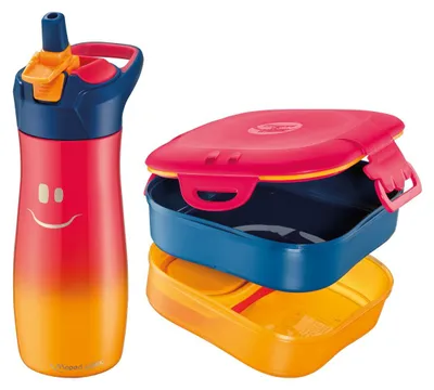 Produktbild von Maped Pausenset Kids Concept Lunchbox und Trinkflasche mehrfarbig 2 Teile