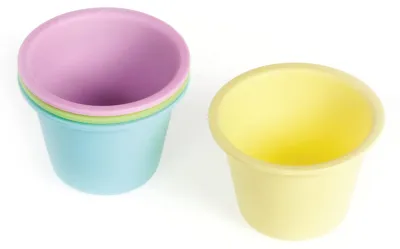 Immagine prodotto di Set 4 Pannacotta Silicone Pastello